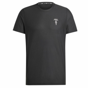 Camiseta de Manga Corta Hombre Adidas Running Ice Cream Graphic Negro