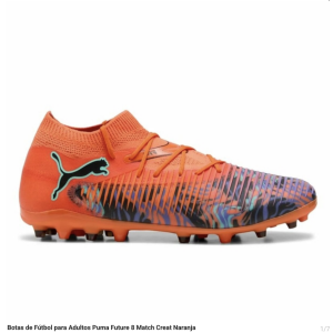 Botas de Fútbol para Adultos Puma Future 8 Match Creat Naranja