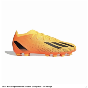 Botas de Fútbol para Adultos Adidas X Speedportal.2 MG Naranja Talla 46