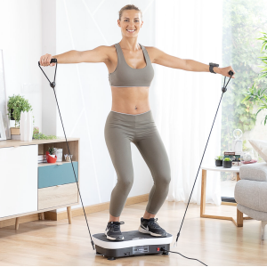 Plataforma Vibratoria de Entrenamiento con Accesorios y Guía
